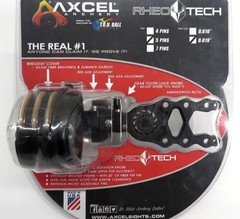 AXCEL Archery Rheo Tech .019″ 5-Pin RH/LH Bow Sight AXRT-D519-BK