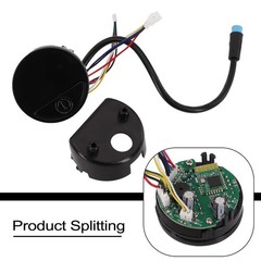 Dashboard Plastic Repair 11cmx8cmx3cm Black Electric Scooter Accessories