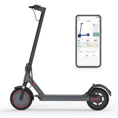 Adults City Commute Electric Scooter, 10″ 500W 22Mph E-Scooter APP 22Miles Range