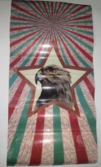 Pair of (2) Eagle Cornhole Board Wraps LAMINATED Wrap Decals Vinyl Sticker Skins