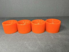 Vintage NOS Powerflex 5 ORANGE 🍊 Skateboard Wheels 1970’s oj sims juice road