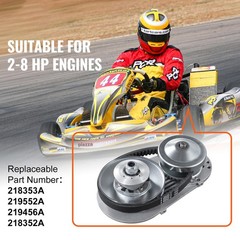Uimoso 3/4″ Go Kart Torque Converter Clutch KIT TAV2 30-75 10T 12T #35 218353A