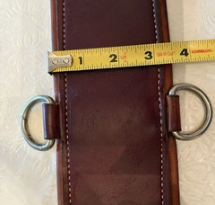 Leather Western Girth/Cinch 33in