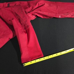 Romph Breeches Women 30R Red Equestrian Riding Pants Full Seat High Rise Stretch
