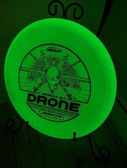 New Discraft Ledgestone 2023 Sparkle GLO Z Drone Midrange Golf Disc 177+ Grams