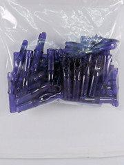Archery Nocks 6.2mm/0.246″ Transparent Dark Purple 50PK DPNKS68
