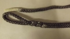 NEW 3/16″, 6MM x 15′ Dyneema Winch Line, Synthetic Pulling Rope, 12-Strand Braid