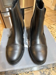 Kerrits Waterproof paddock boots NEW w/ Tags Ladies 11 Zip Sides Black