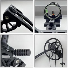 Adjustable 0-70 lbs Compound Bow for Beginners – Complete 2024 Archery Kit