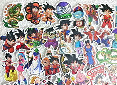 Stickers 100 decals. dragon, ball, anime. 3 inch sticker set. Any flat surface