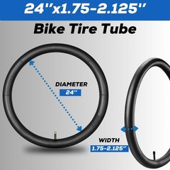 Corki Cycles 24 Inch Bike Tire Inner Tube 24 x 1.75 1.95 2.0 2.1 2.125 2.25 2…