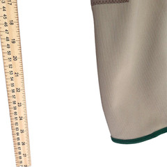 Devon Aire Ribbed Leather Equestrian Riding Breeches Pants Women Size 28 Beige