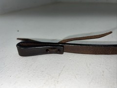 New Tough 1 Dark Brown Leather Single Ply Connector Strap #56-51 FF-23