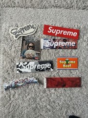 Supreme Sticker Lot Rare Box Logo Camo Graphic Stickers Collection Authentic