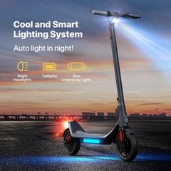 Electric Scooter Adults 25KM/H 31 Miles Range 10» 500W E-Scooter with APP US