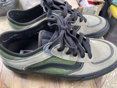Vans Pro Skateboarding ModelGeoff Rowley Size8 Color Pine Green/grey/light Grey