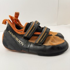 Mad Rock Climbing Shoes Mens 9 Flash 2.0 Orange Climb Bouldering Gym Outdoors