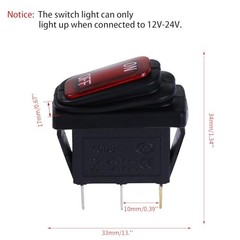 On Off Power Reset Switch Replacement for Razor MX350 MX400 SX350 Dirt Bike
