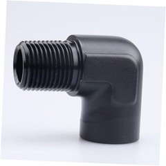 90 Degree 1/2″ NPT 1/2 NPT to 1/2 NPT female npt to male npt elbow black