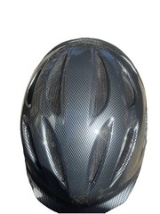 OVATION Protege Equestrian Riding Helmet Carbon Fiber Graphite M/L 57-58cm Gray