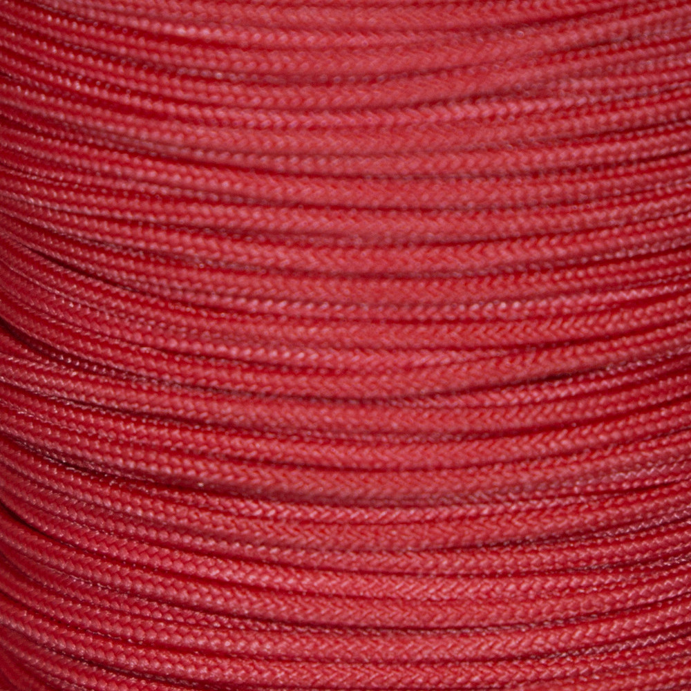 1′, 3′, 5′, 10′, 25′, 50′, 100′ Red D Loop BCY # 24 Rope Material