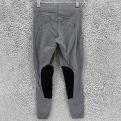 Kerrits Leggings Womens XS Herringbone Gray Breeches Horse Riding Fleece Lite