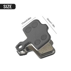 None Brake Pads Bicycle Cycling About 20g Black Semi-metal Heat Resistant