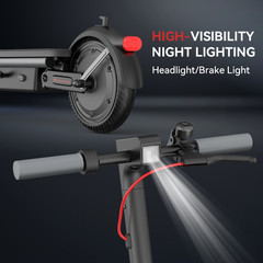Electric Scooter for Adult, 28 Miles Long Range, 550W Peak Motor,20MPH Max Speed