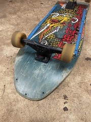 1988 Powell Peralta Caballero Cliver yellow Ban this Dragon blue stain rare OG