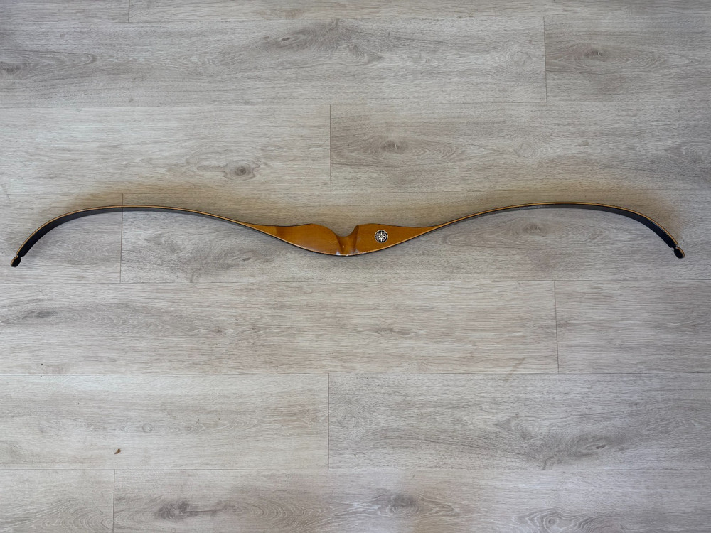 RARE Shakespeare Archery The Sierra Model X 18 Recurve Bow 52in 45lb Vintage USA