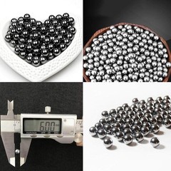 400PCS 6Mm Steel Balls Precision Balls Carbon Steel Ball for Slingshots