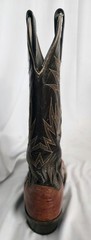 Vintage Dan Post Full Quill Ostrich Cowboy Western Boots Men’s Size 10D