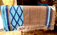 CLASSIC EQUINE ESP 32 x 32 WOOL TOP SADDLE PAD