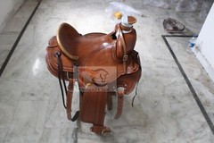 Western Saddle Roping Ranch Work Equestrian Trail Horse Wade Tree A Fork Premium