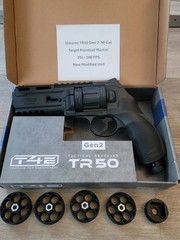 Umarex T4E TR50 Gen 2 (2292176) CO2 Paintball Marker Revolver – New/Modified 25J