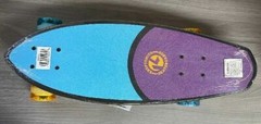 KRYPTONICS MINI FAT CRUISER CALIFORNIA 23″ SKATEBOARD, BLUE/PURPLE *NEW
