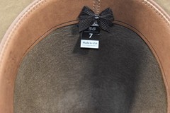Stetson 4X Buffalo FUR FELT Hat Powder River Cowboy Hat SIZE 7 MINK