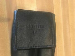 G. Kieffer Black Leather Dressage Short Girth 24″ 60cm Made In Germany