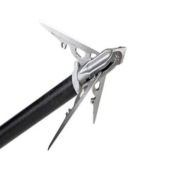 G5 MM102 MegaMeat Crossbow Broadhead 3-Blade Expandable 100gr 2″ 3 Pk