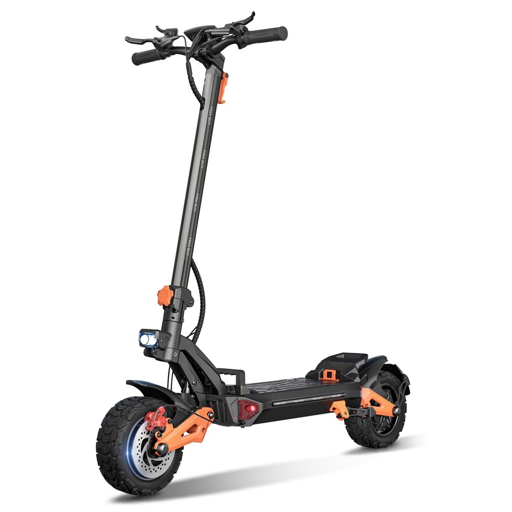 6000W Dual Motors Electric Scooter 11» Off Road Tires E-Scooter 50Mph Max 30Ah