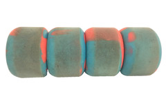 Used Dogtown K-9 60mm 97A Skateboard Wheel – Blue & Pink Set of 4