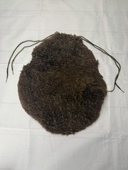 Vintage 100% Wool On Merino Western Sheepskin Saddle Seat Cover Cowboy