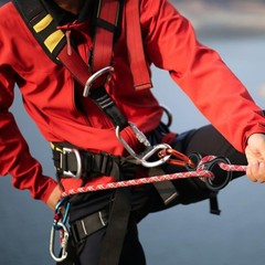Rescue Figure 8 Descender, 35kN 50kN Aluminum Rappelling Belay Gear Climbing