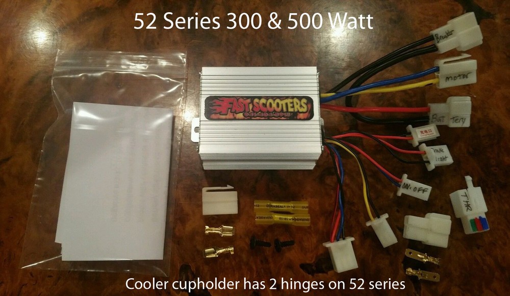 Cruzin Cooler Upgrades 52 series 300 & 500 watt controller/ECM