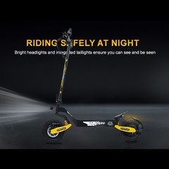 EOEOTWO GT06 Electric Scooter for Adult Foldable Off-road 1200W 30MPH E-Scooter