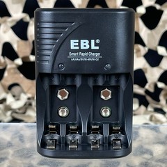 EBL 802 Smart Battery Charger For 9V/AA/AAA Ni-MH Ni-CD Rechargeable Batteries