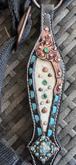 horse fancy bling halter
