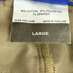 Irideon Riding Wear Womens Riding Pants L Tan Bootcut 2 Snap Zip 34×32 Pockets