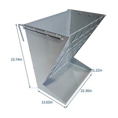 60cm Wall‑Mounted Multiple‑Sided Structure Adopted On Livestock Hay Rack, Heavy‑
