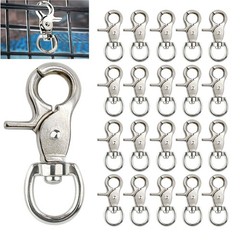 20PCS Trigger Snap Hooks 2.32» x 0.82» Heavy Duty Swivel Snap Hooks Metal C…